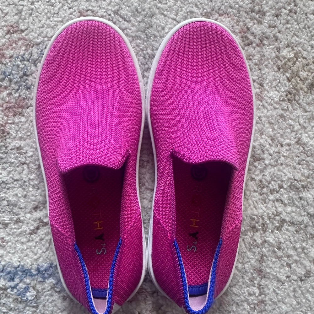 Rothy’s Kids Slip On Sneakers NEW, size kids 12